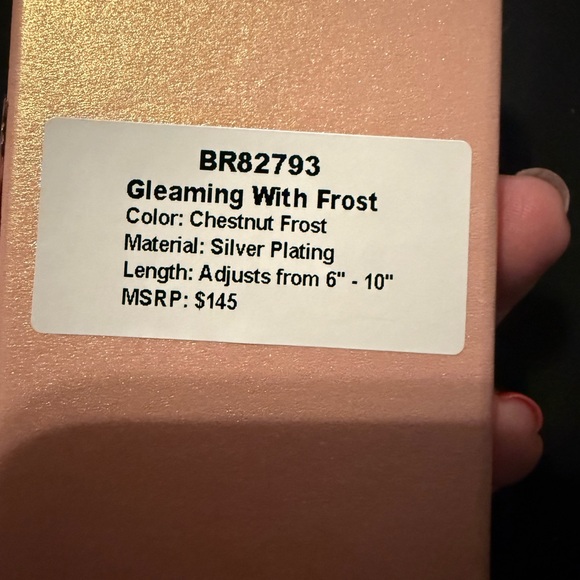 Chestnut frost jewel candy bracelet - Picture 2 of 2